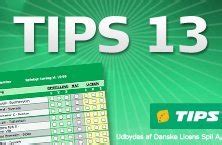 Tips 13 ugens kupon forslag .